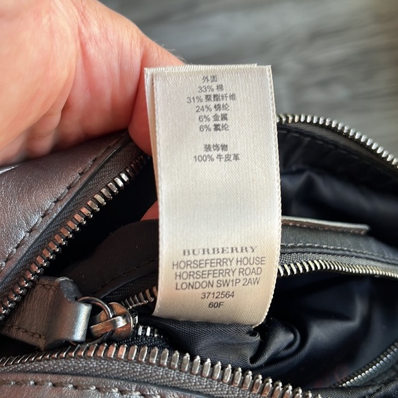 Burberry Shimmer check crossbody bag - Picture 15 of 16